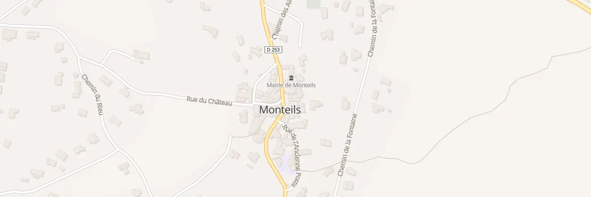 Plan du 5009 Le Village à Monteils