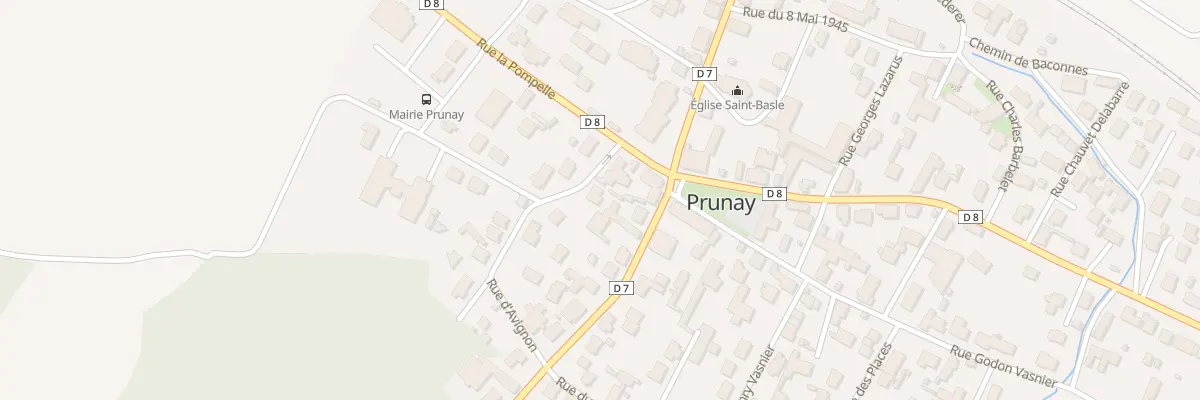 Plan du 1B Rue d’Avignon à Prunay