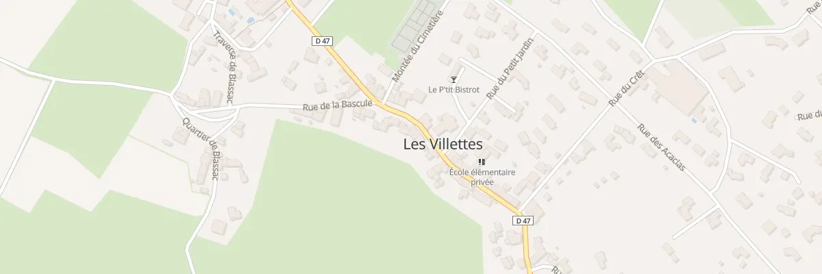 Plan du 5 Pl de la Mairie aux Villettes