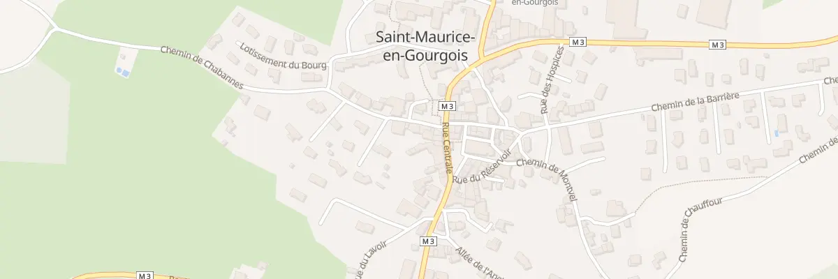 Plan du 5114 Rue Centrale à Saint-Maurice-en-Gourgois