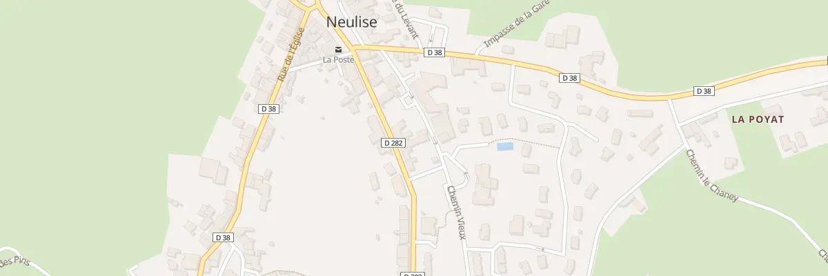 Plan du 121 Rue de la Poste à Neulise