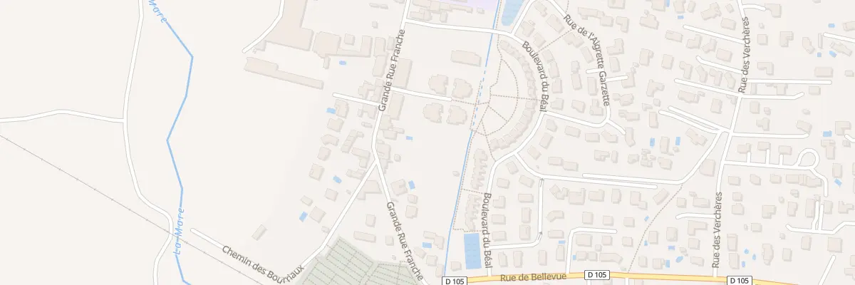 Plan du 137B Grande Rue Franche à Sury-le-Comtal