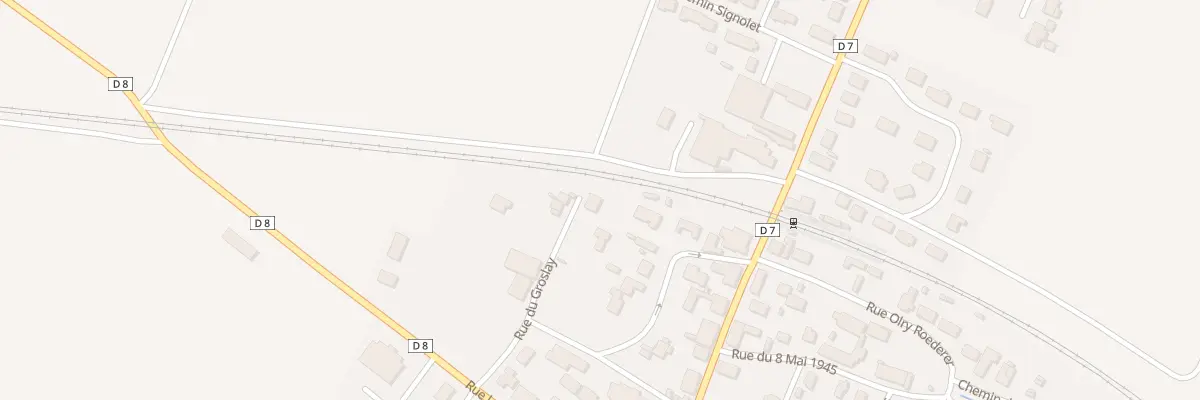 Plan du 18 Rue de Groslay à Prunay