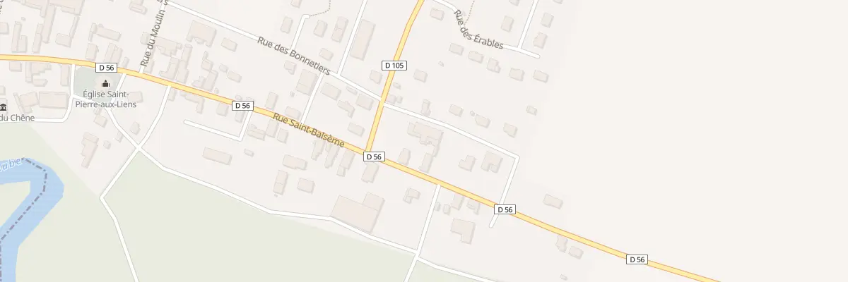 Plan du 85 Rue Saint Balseme au Chêne