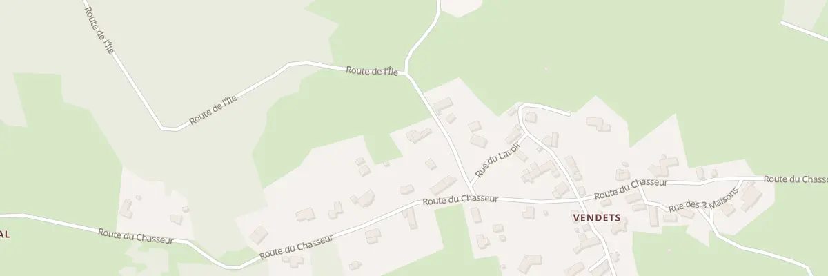 Plan du 5004 Vendetz à Grazac