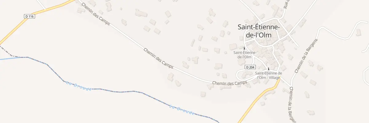 Plan du 311 Che des Camps à Saint-Étienne-de-l’Olm