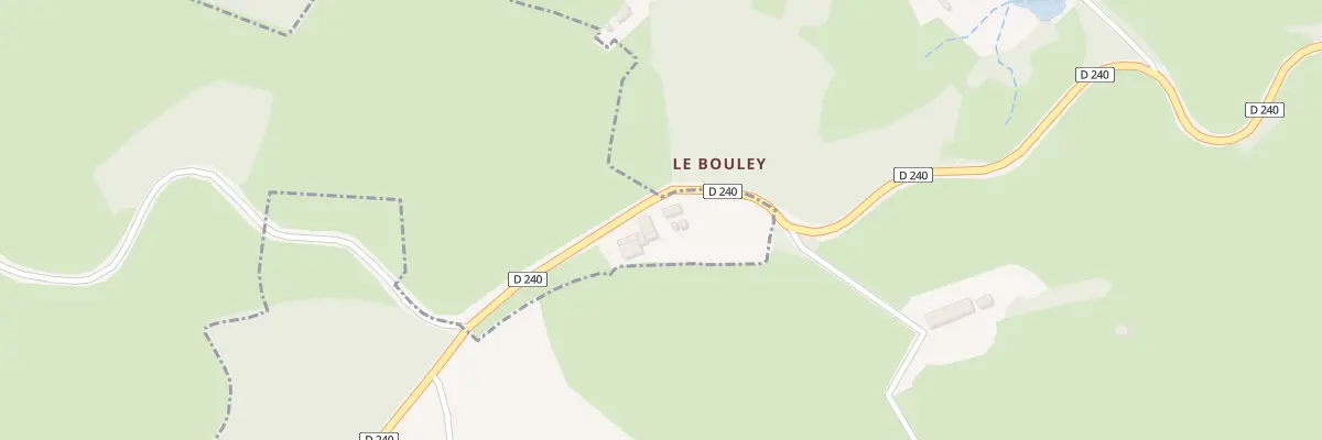 Plan du 1 Rte de Saint Eugène à La Boulaye