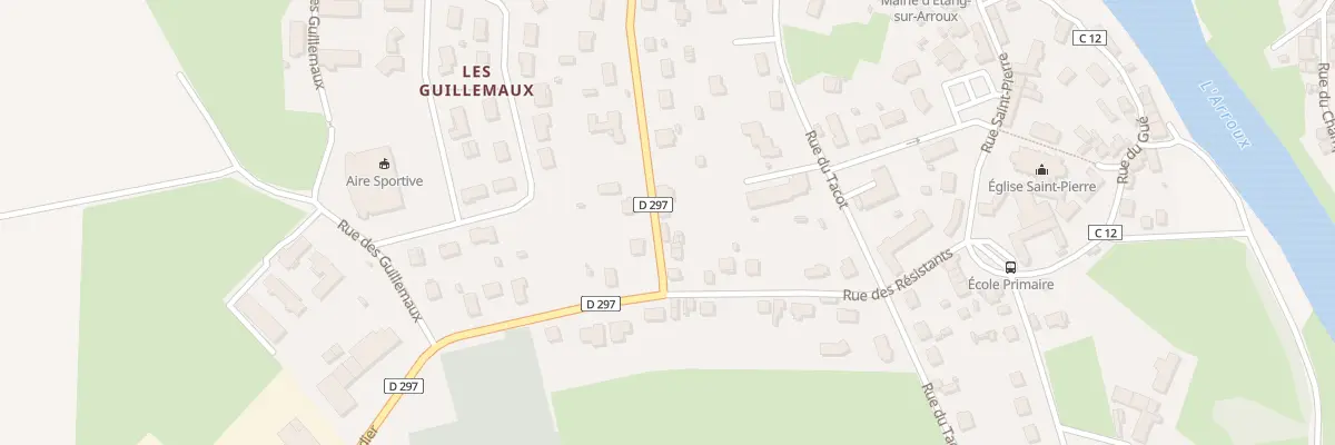 Plan du 27 Rue de Neuchèze à Étang-sur-Arroux
