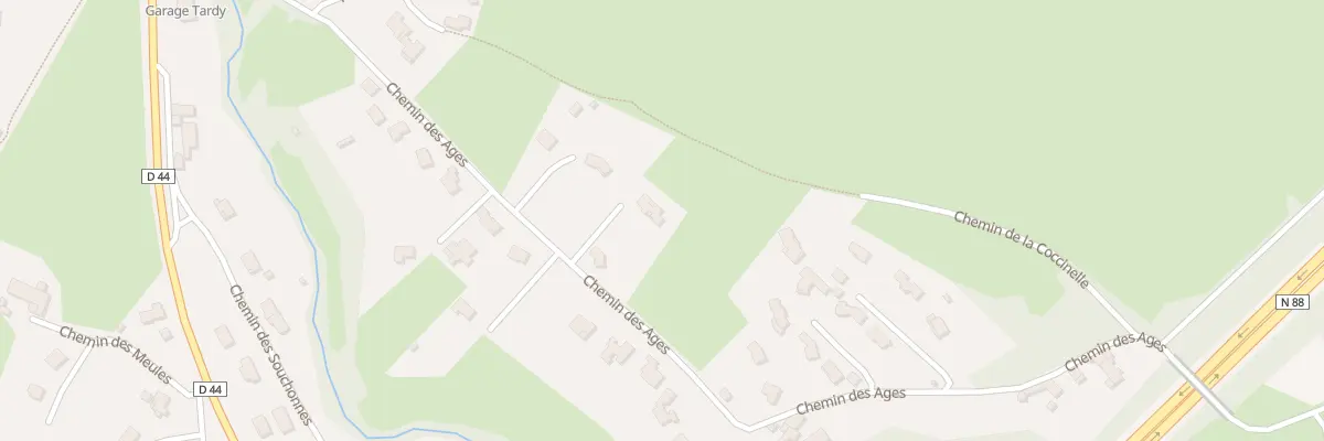 Plan du 543 Che des Ages à Monistrol-sur-Loire