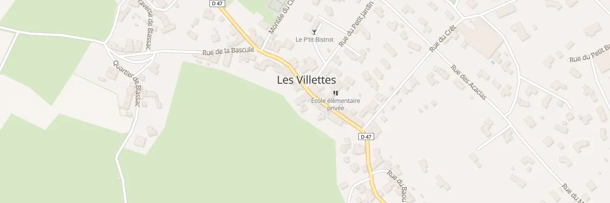 Plan du 6 Pl de l’Eglise aux Villettes