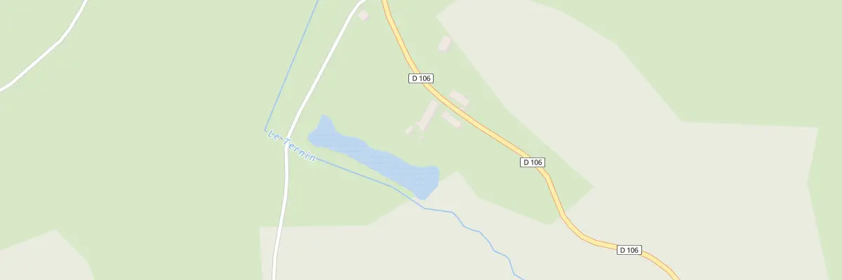 Plan du 5134 Les Chenes à Champeau-en-Morvan