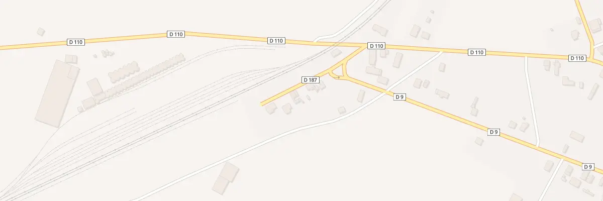Plan du 25 Rue de la Gare à Mailly-le-Camp