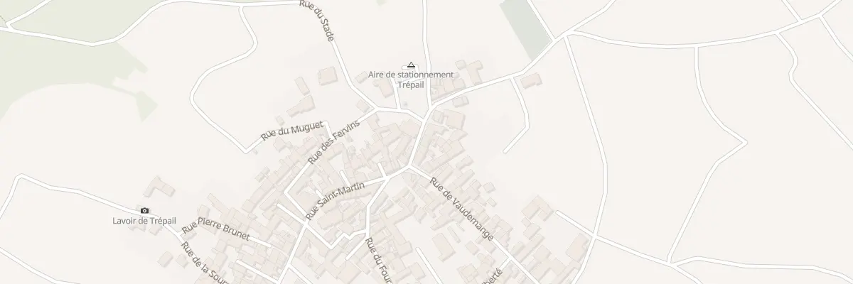 Plan du 3 Rue de Vaudemange à Trépail