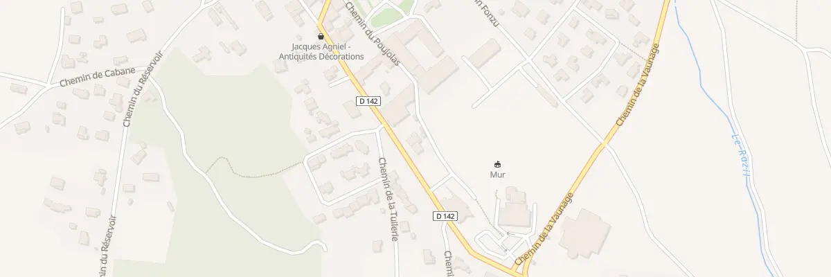 Plan du 385 Rue de la Gare à Aigues-Vives