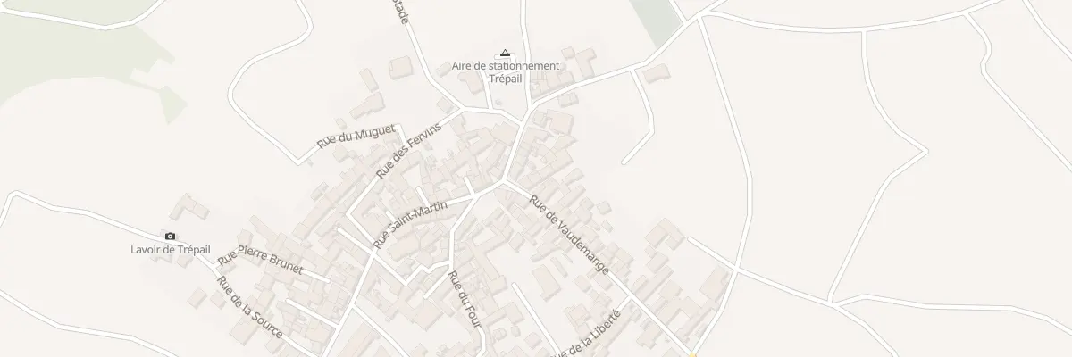 Plan du 5B Rue de Vaudemange à Trépail