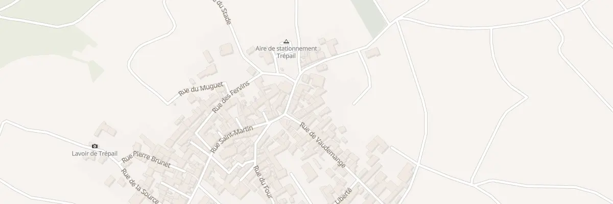 Plan du 5 Rue de Vaudemange à Trépail
