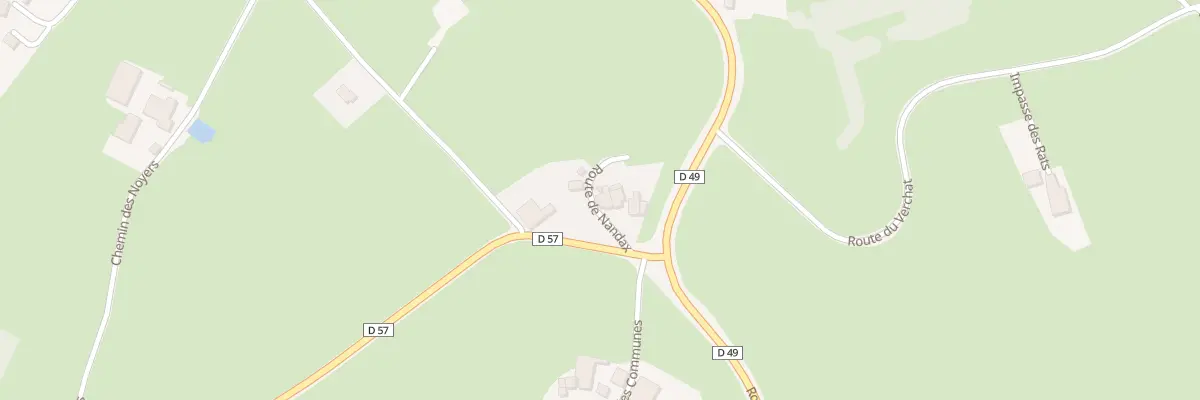 Plan du 20B Rte de Nandax à Saint-Hilaire-sous-Charlieu