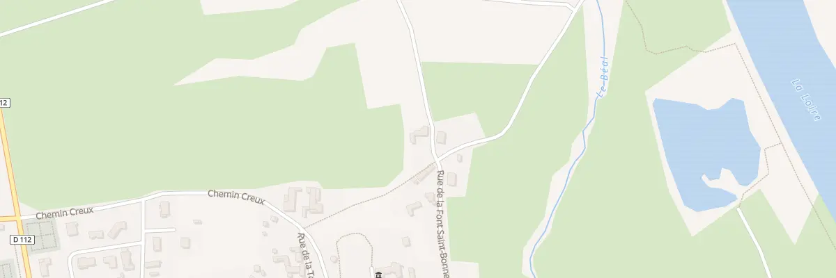 Plan du 255 Rue de la Font Saint Bonnet à Cleppé