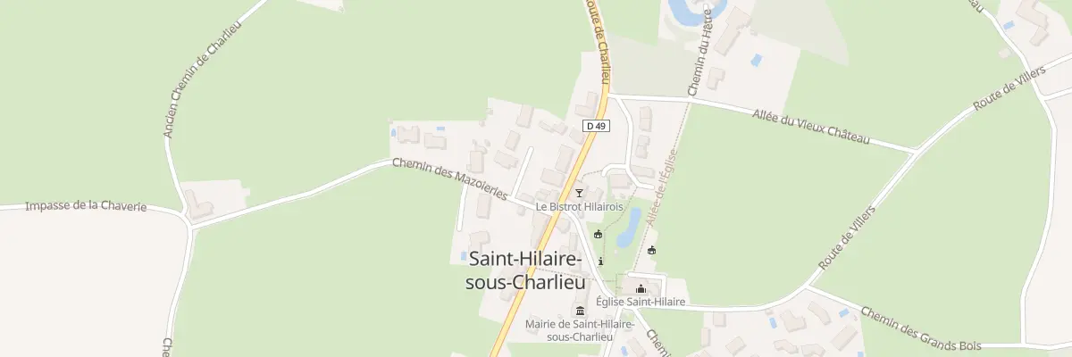 Plan du 7 Rte de Charlieu à Saint-Hilaire-sous-Charlieu