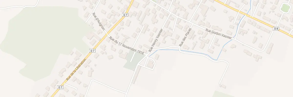 Plan du 8 Rue Henry Vasnier à Prunay