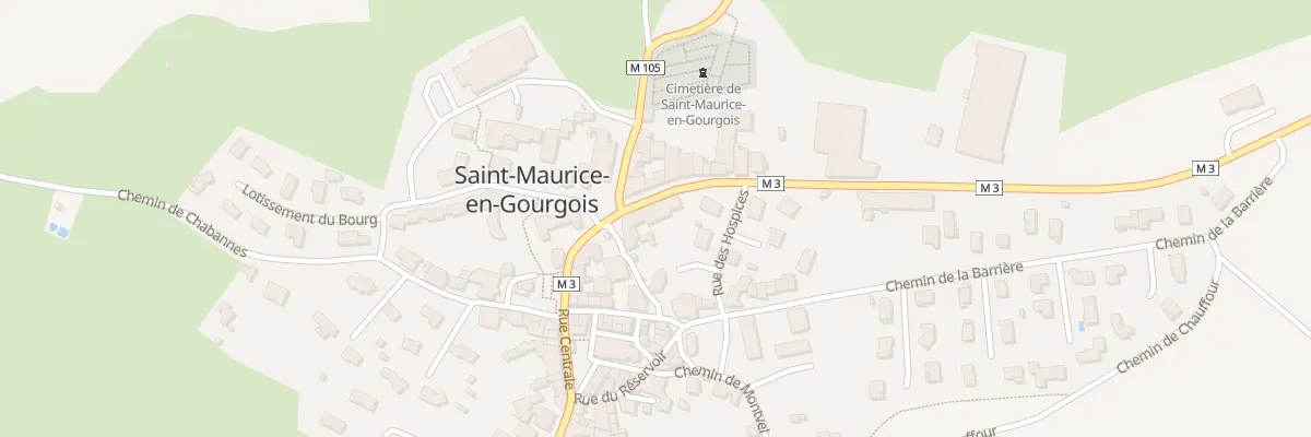 Plan du 4 Rte de Firminy à Saint-Maurice-en-Gourgois