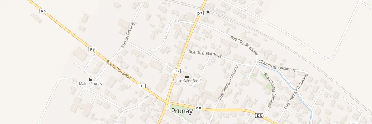 Plan du 4 Rue des Monts de Champagne à Prunay