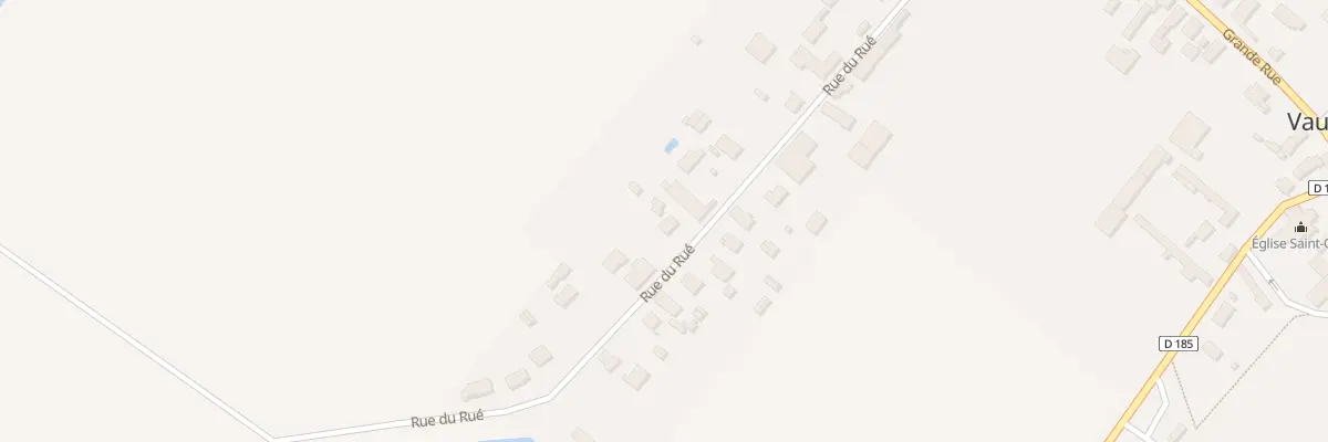 Plan du 12B Rue du Rue à Vaudes