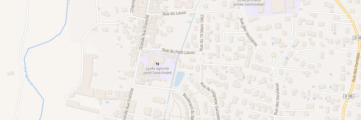 Plan du 5 Rue du Petit Lavoir à Sury-le-Comtal