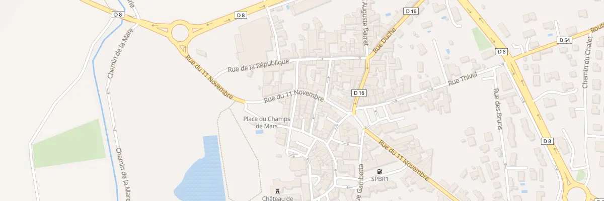 Plan du 4A Rue du Onze Novembre à Sury-le-Comtal