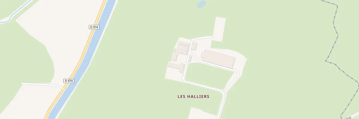 Plan du 3 Rte des Halliers à Saint-Aubin-en-Charollais