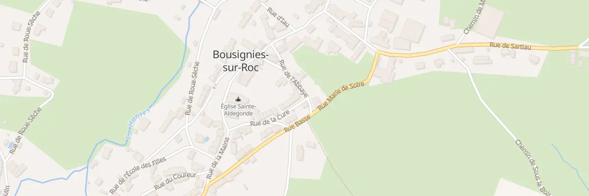 Plan du 131 Rue de la Cure à Bousignies-sur-Roc