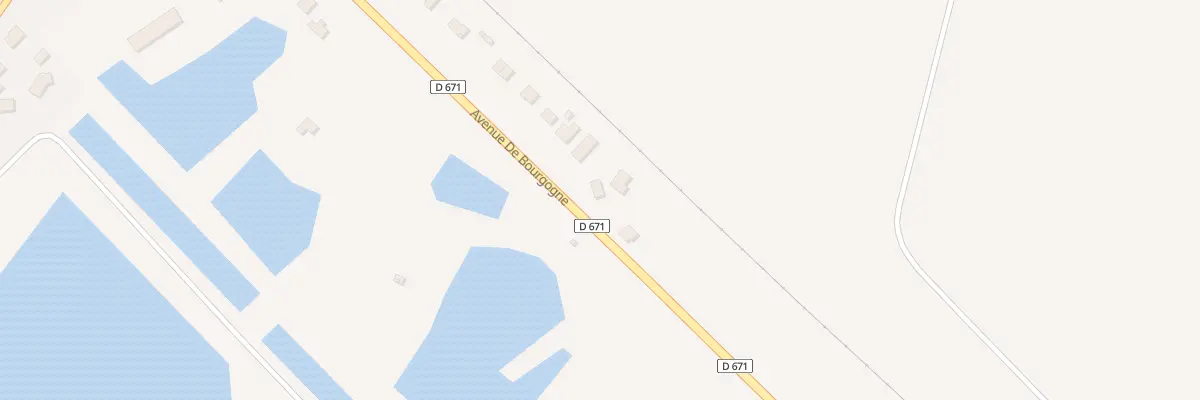 Plan du 21 Rte De Bourgogne à Clérey