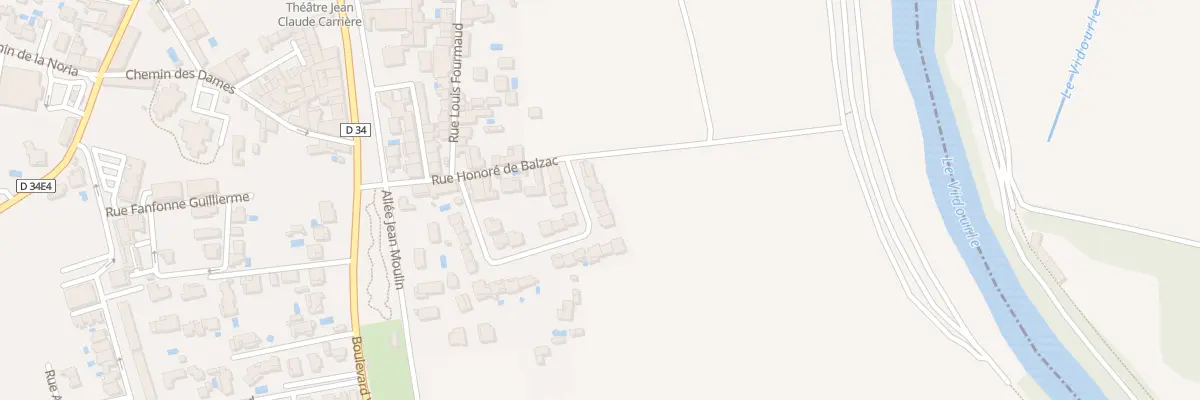 Plan du 40 Rue des Mûriers à Marsillargues