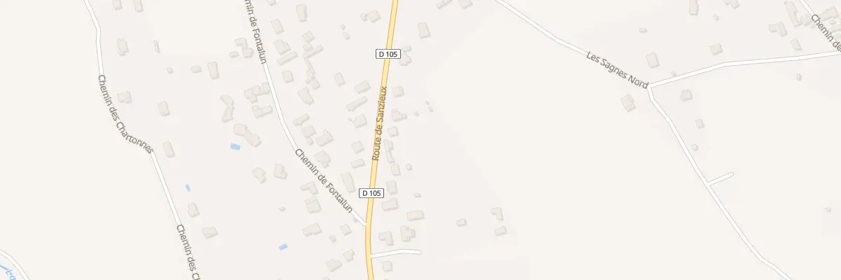Plan du 738 Rte de Sanzieux à Sury-le-Comtal