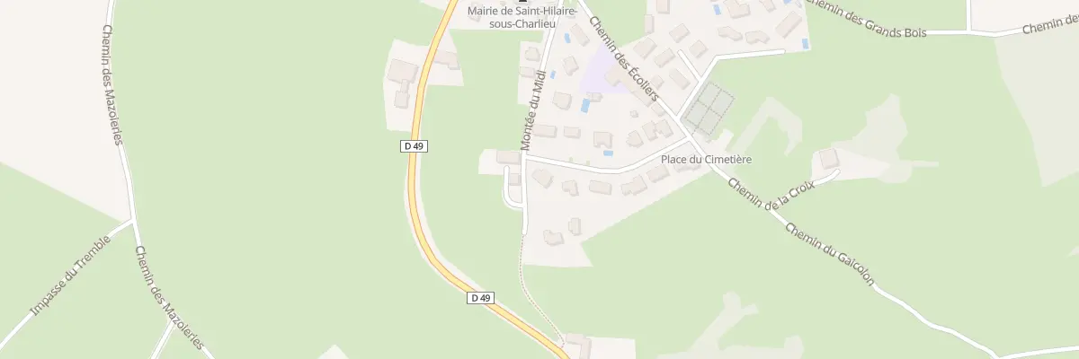 Plan du 139 Rue du Lotissement du Midi à Saint-Hilaire-sous-Charlieu