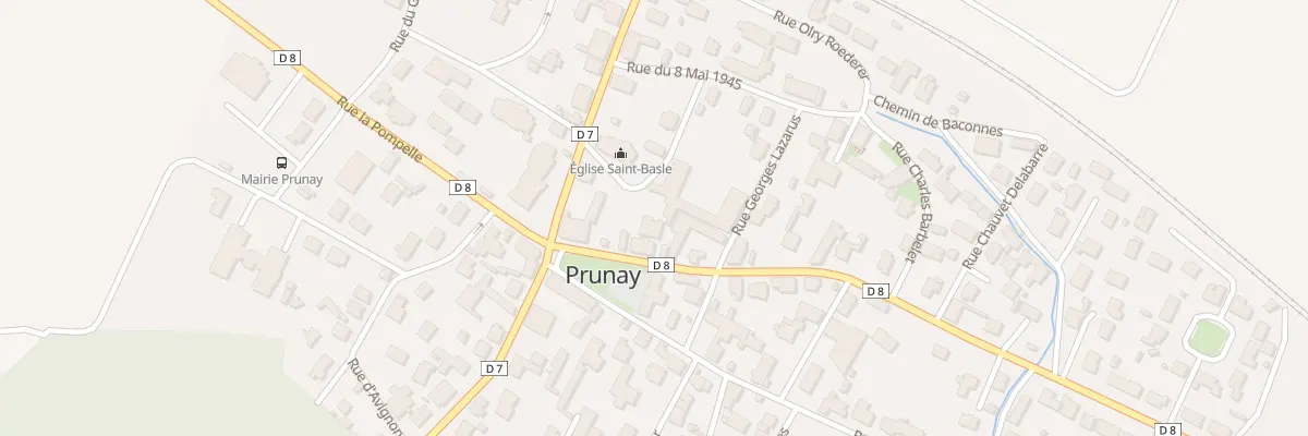Plan du 2 Rue Jules Colmart à Prunay