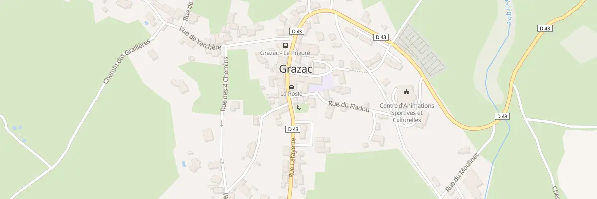 Plan du 5096 Le Bourg à Grazac