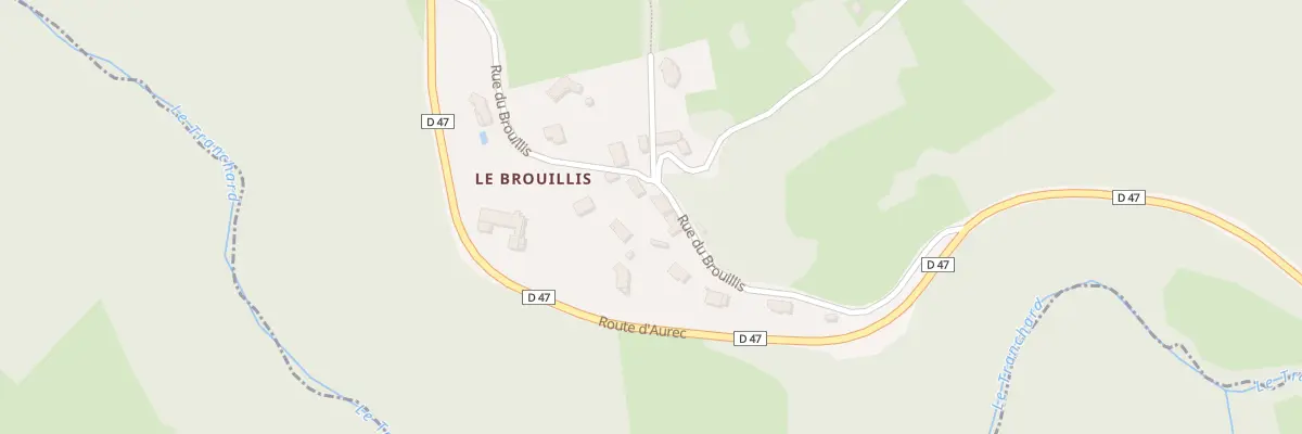 Plan du 281 Rue du Brouillis à La Chapelle-d’Aurec