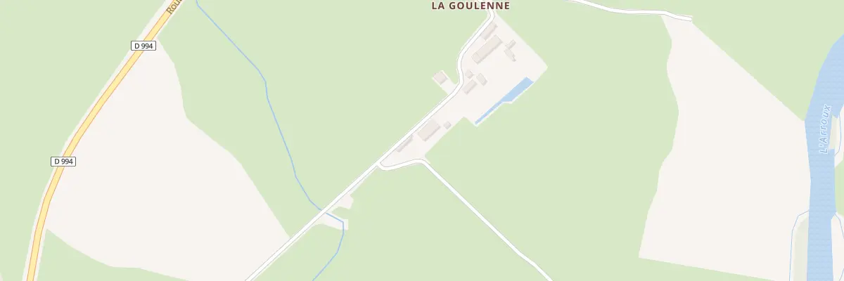 Plan du 11 Imp de la Goulenne à Étang-sur-Arroux