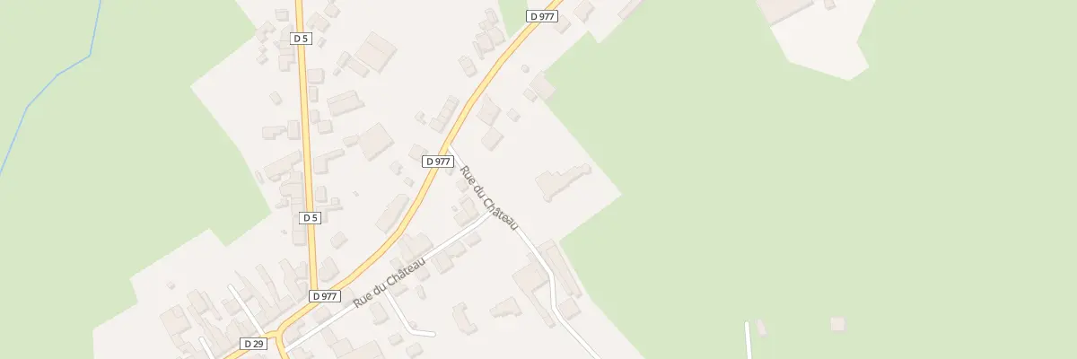 Plan du 8 Rue du Château à Brunehamel