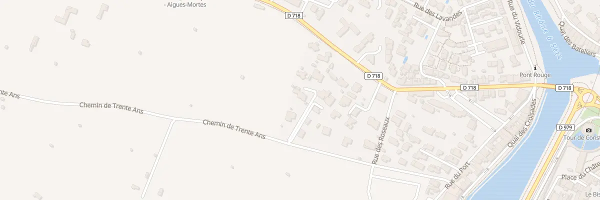 Plan du 9033 Che de Trente Ans à Aigues-Mortes