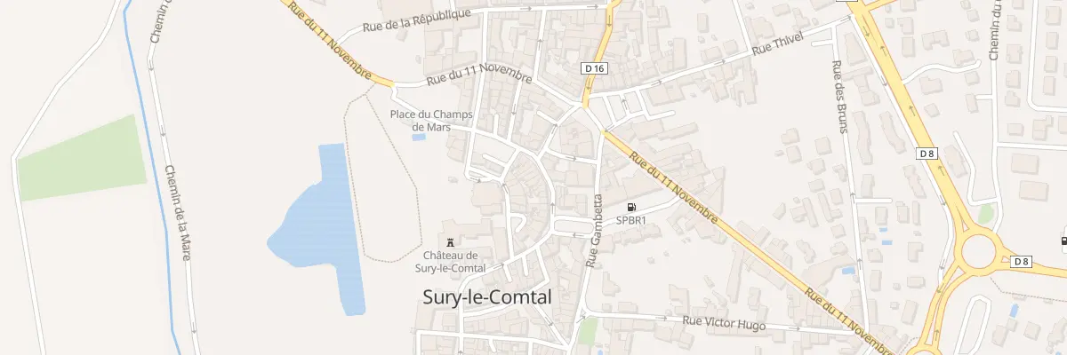 Plan du 27 Rue Émile Reymond à Sury-le-Comtal