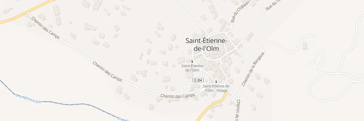 Plan du 32 Rue de la Mairie à Saint-Étienne-de-l’Olm