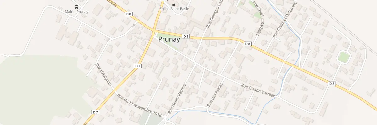 Plan du 10 Rue Godon Vasnier à Prunay