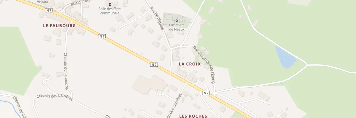 Plan du 285 Rue de l’Egalite à Neaux