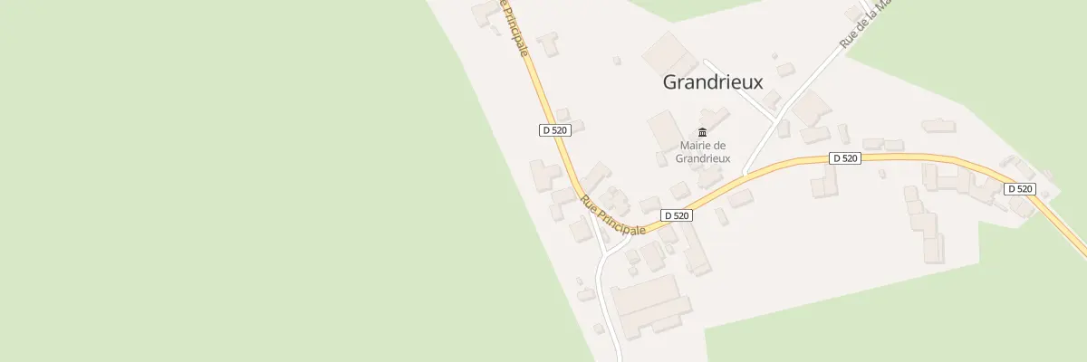 Plan du 14 Rue Principale à Grandrieux