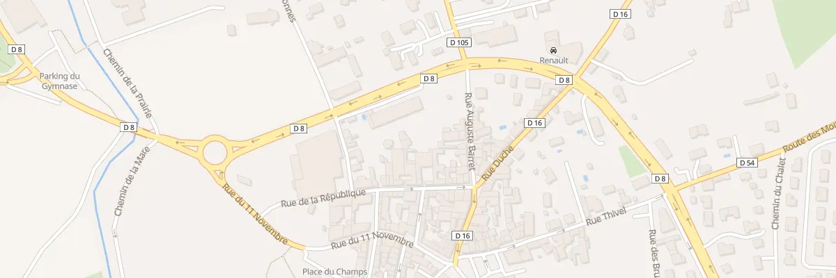 Plan du 28C Rue de la République à Sury-le-Comtal