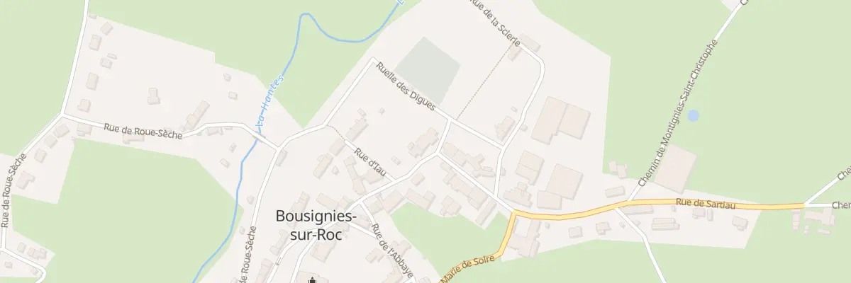 Plan du 148 Rue de Sartiau à Bousignies-sur-Roc