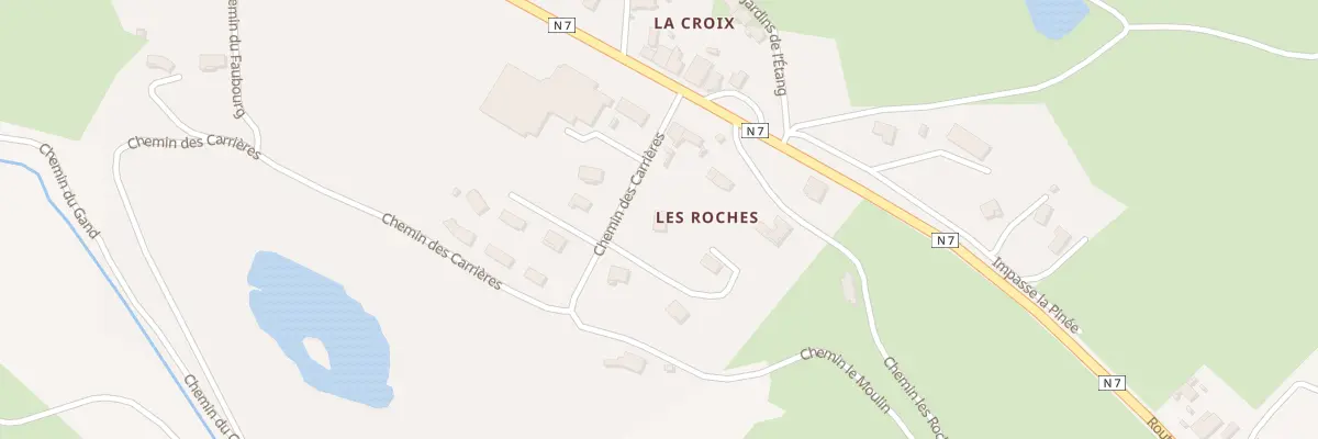 Plan du 93 Che des Carrieres à Neaux
