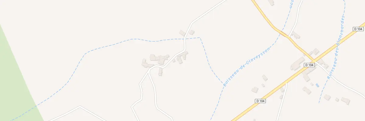 Plan du 5159 Les Pialets à Banne